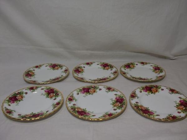 ROYAL ALBERT old country roses プレートセット使わない高級食器とブランド食器を代行出品