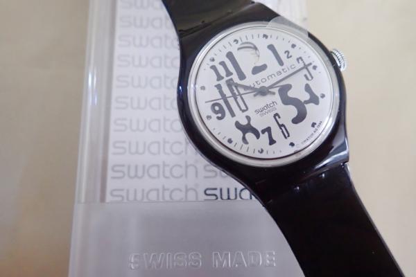 オートマチック Swatch BlackBoard(SAB103) 95年