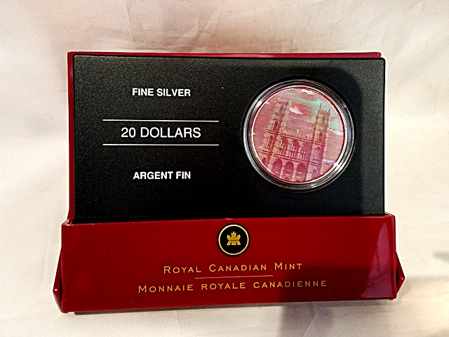 【出品中】カナダコイン ROYAL CANADIAN MINT シルバー 20ドル 銀貨 純銀 美品 | まるオク